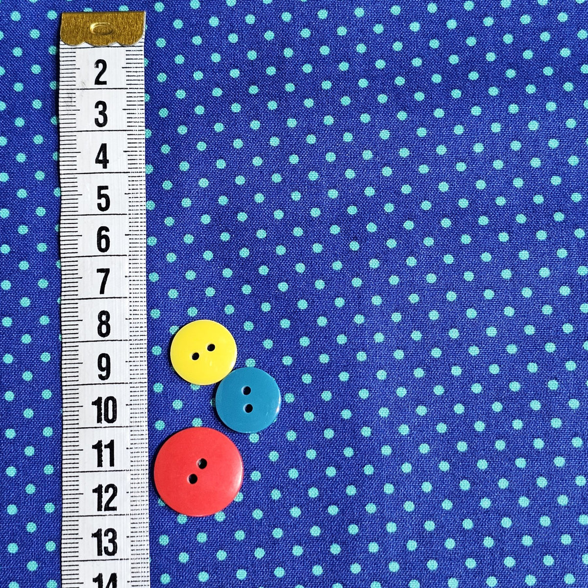 Makower - Spot Turk On Blue - M123