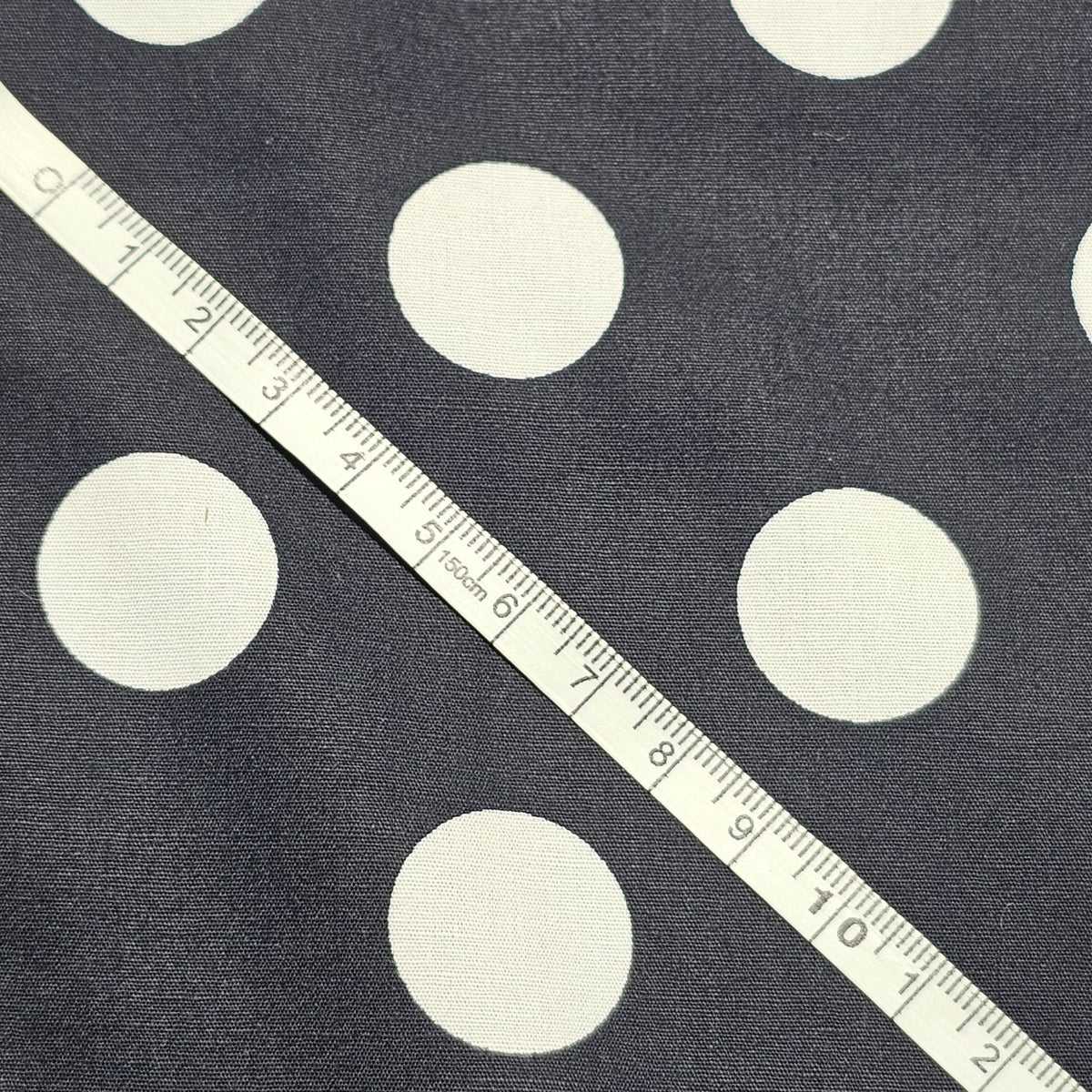 Sevenberry - Dark blue navy with white dots S0047