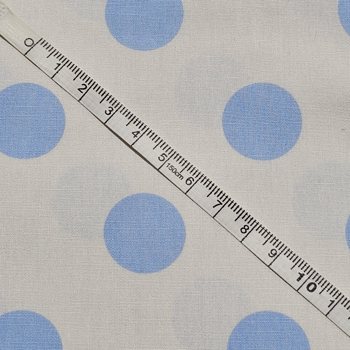 Sevenberry - White with blue dots S0050