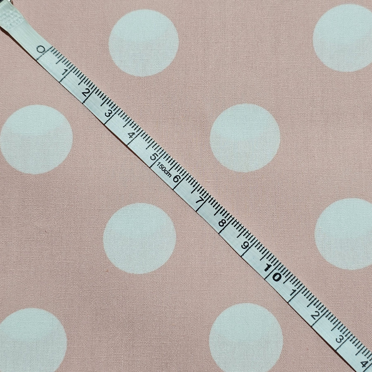 Sevenberry - Light pink with white dots S0052