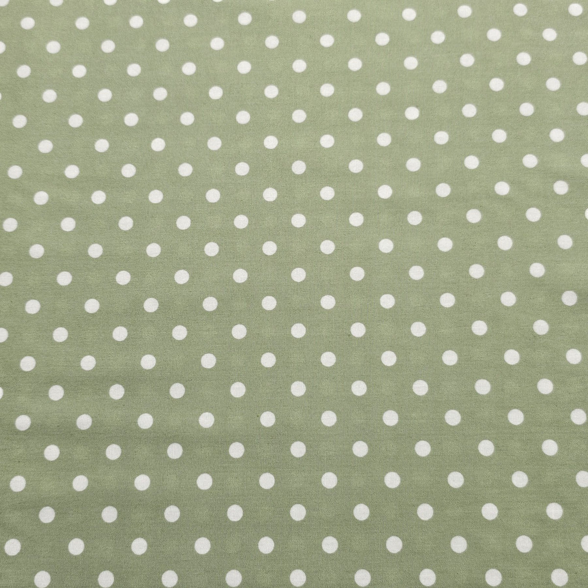 Sevenberry - Apple green with white dots S0026