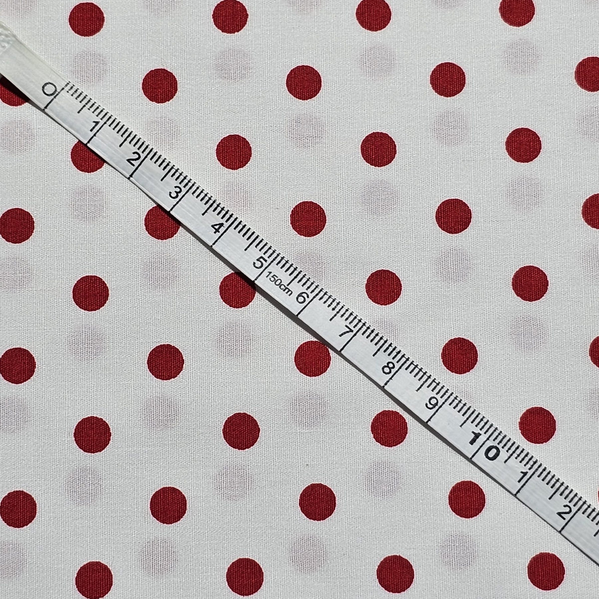 Sevenberry - White with red dots S0027