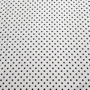Sevenberry - White with dark blue dots S0028