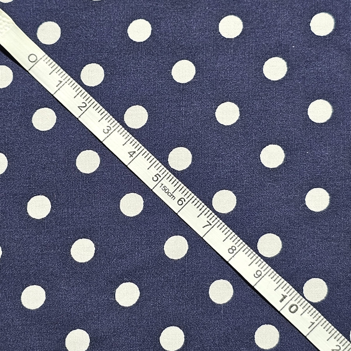 Sevenberry - Dark blue with white dots S0029