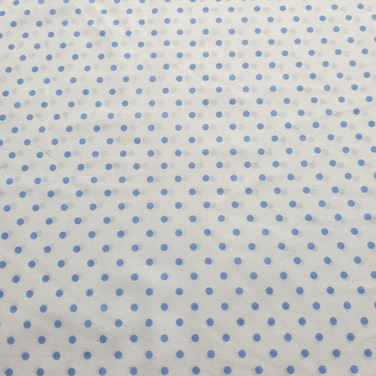 Sevenberry - White with light blue dots S0030