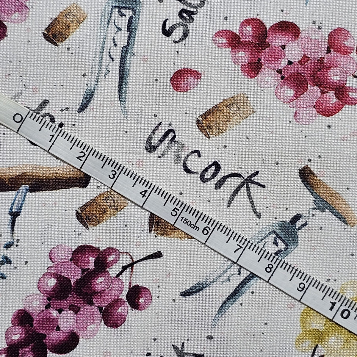P&B Fabrics - Pop The Cork! - Mercedes Lopez Charro - Licensed by Wild Apple Graphics PB011