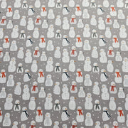 Panama Weave 100% Plain Cotton Fabric - Christmas Design - CP011