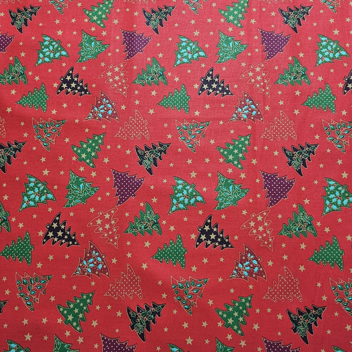 100% Cotton Fabric - Christmas Design - CX011