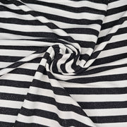 Discovery Knitting - Stretch Knitted Fabric - Breton Stripe -3 metres - SF019