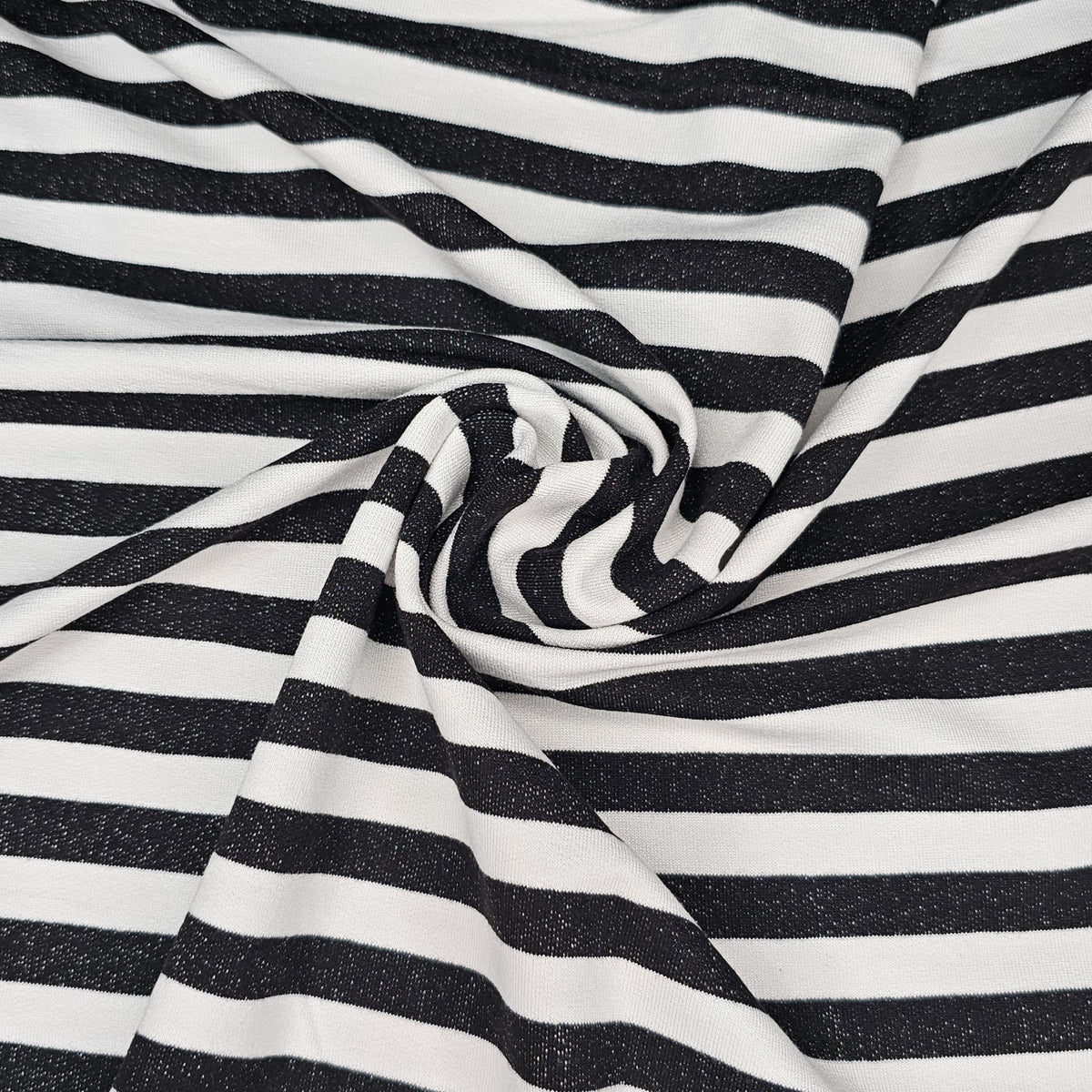 Discovery Knitting - Stretch Knitted Fabric - Breton Stripe -3 metres - SF019