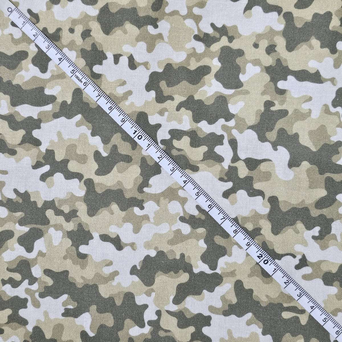 Crafty Fabrics - Small Camouflage Design - CC101