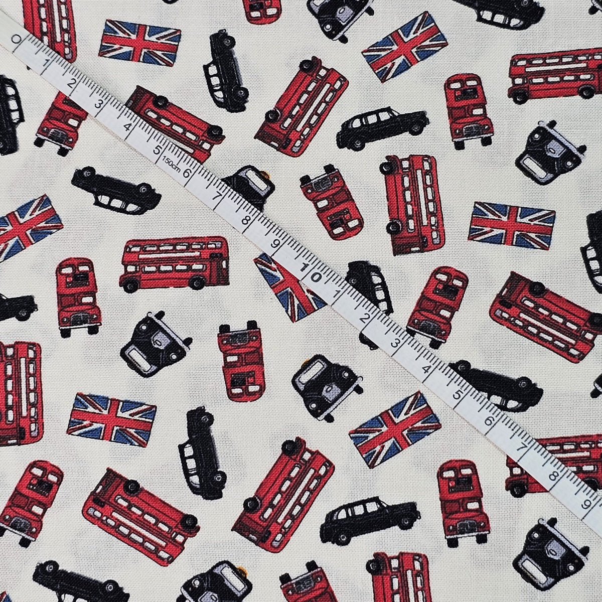 Makower - London Bus Scatter - M159