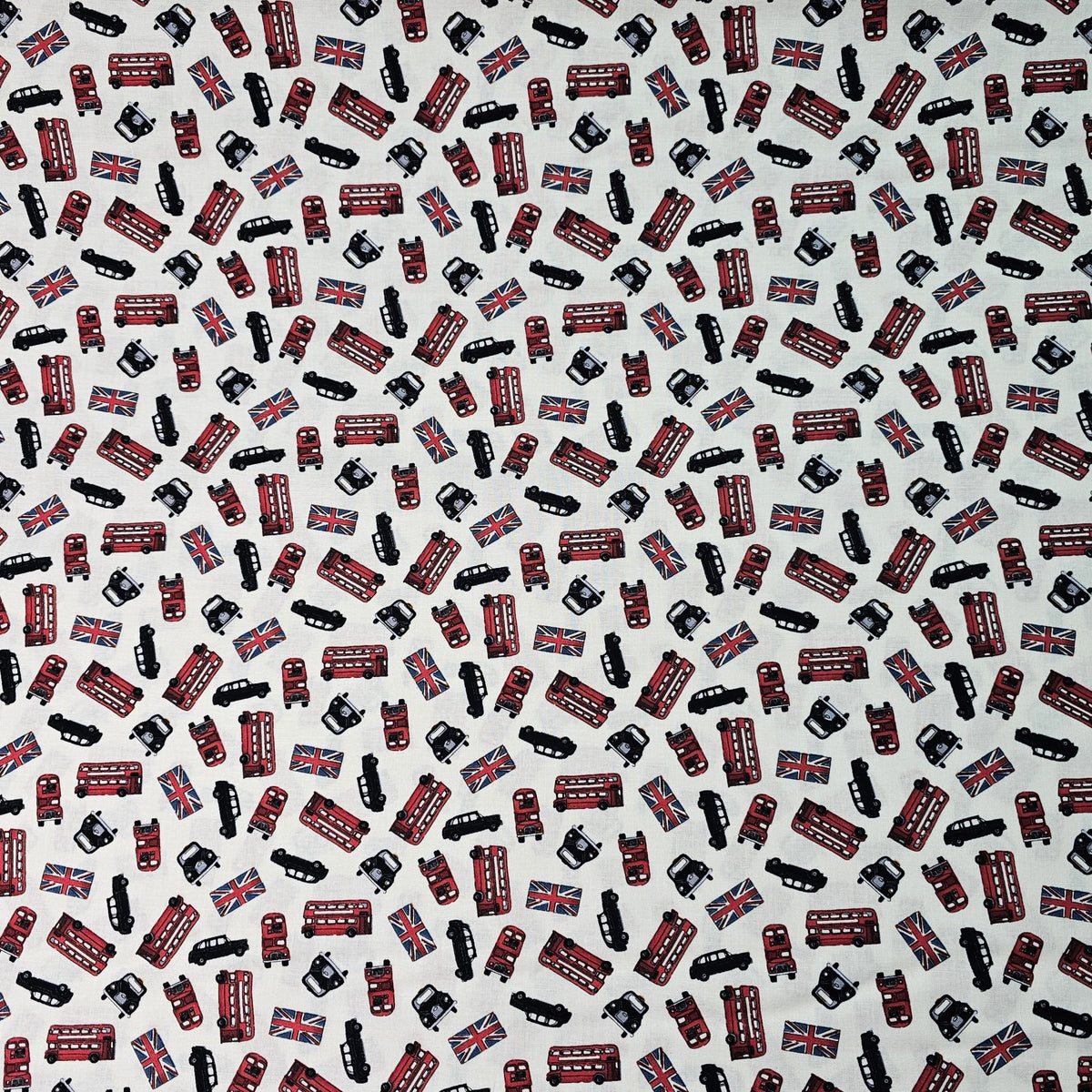 Makower - London Bus Scatter - M159