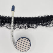 Medium Black Lace Trimmings - 3 metres - TP3025