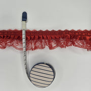 Medium Red Lace Trimmings - 3 metres - TP3002