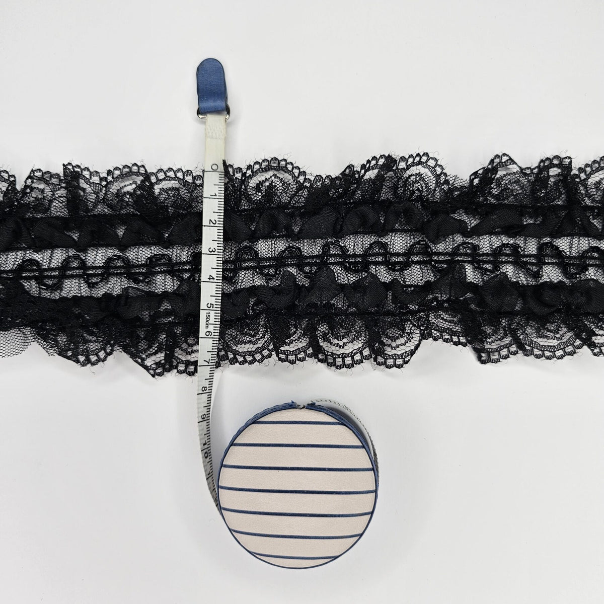 Black Elasticated Large Trimmings - 3 metres - TP3033