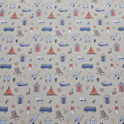 Panama 100% Cotton Fabric - Emma Lawrence Designs - Nautical - CC255