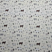 Panama 100% Cotton Fabric - Emma Lawrence Designs - Sheep - CC259