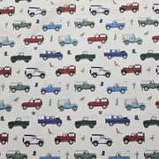 Panama 100% Cotton Fabric - Emma Lawrence Designs - Land Rover - CC265