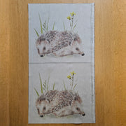 Fabric Panel - Hedgehog - Panel 16