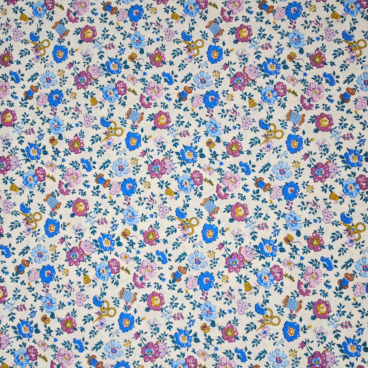 Liberty - Tudor Collection - Haberdashery Floral - L322