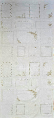 Fabric Panel - Bluebird Quilt Label - Panel 38