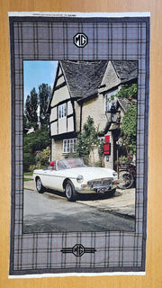 Fabric Panel - MG British Motor Car - Panel 9