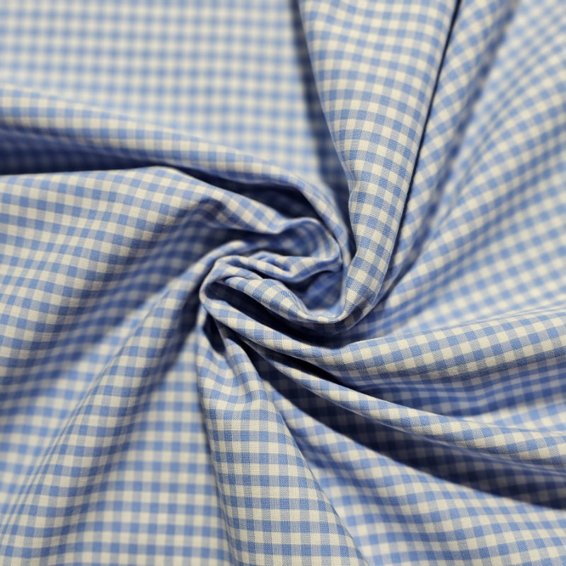 SevenBerry Light Blue Gingham S0006