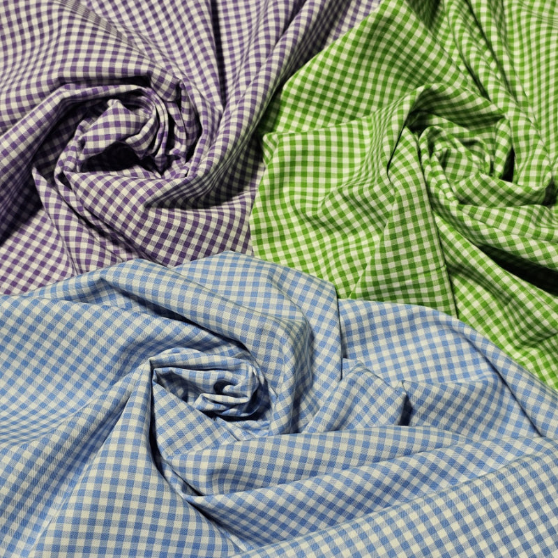 SevenBerry Light Blue Gingham S0006